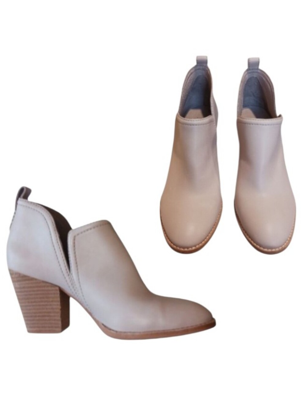 Jeffrey Campbell Rosalee Stacked Heel Bootie Western Boho